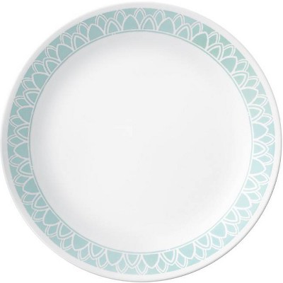 Corelle 10.3" Glass Delano Dinner Plate Teal