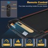 Sevobal Home Gym Equipment Wood Grain Walking Pad Under Desk Treadmill Walking Treadmill Incline Walking Running, Black, 44.48"*19.09"*3.93" - 3 of 4