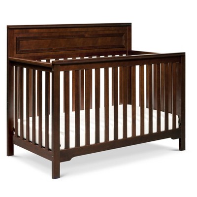 Dark cheap wood crib