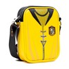 The Wizarding World of Harry Potter Vegan Leather Crossbody Bag with Adjustable Straps, Hogwarts Hufflepuff Quidditch Uniform - 2 of 4
