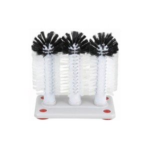 Winco 3 Brush Glass Washer with Plastic Base - 1 of 1