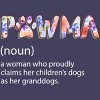 Women's Design By Humans Grandmother Loves Grandogs Pawma By littlesenh1 Racerback Tank Top - 2 of 2