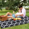 Plastic Straw Rug Outdoor Rug Waterproof Reversible Modern Area Rug Outdoor Patio Rug - 4 of 4