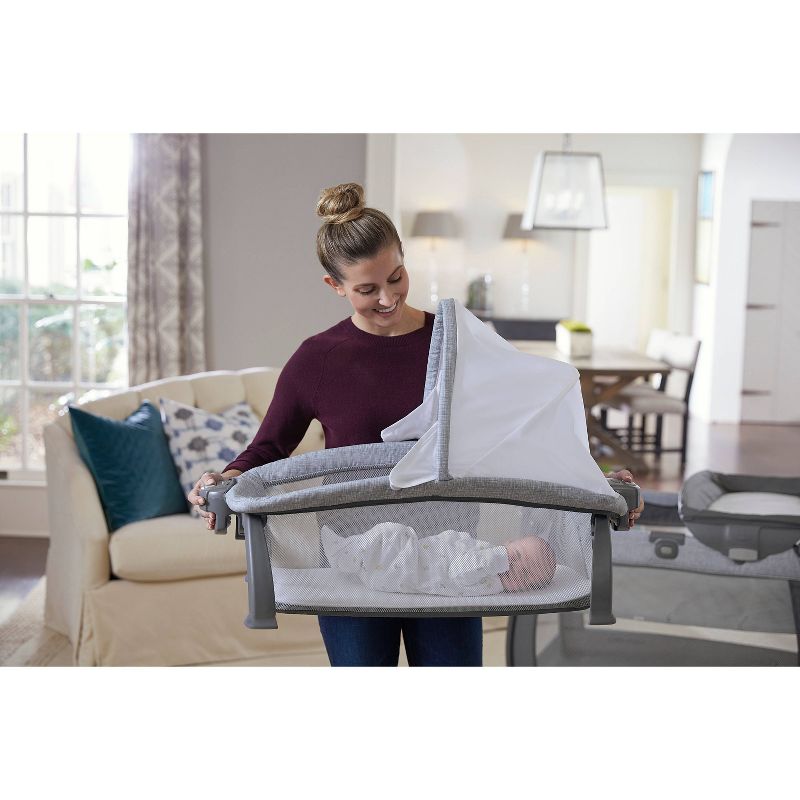 Graco Pack &#39;N Play Quick Connect Portable Bassinet Playard - Alex, 5 of 7