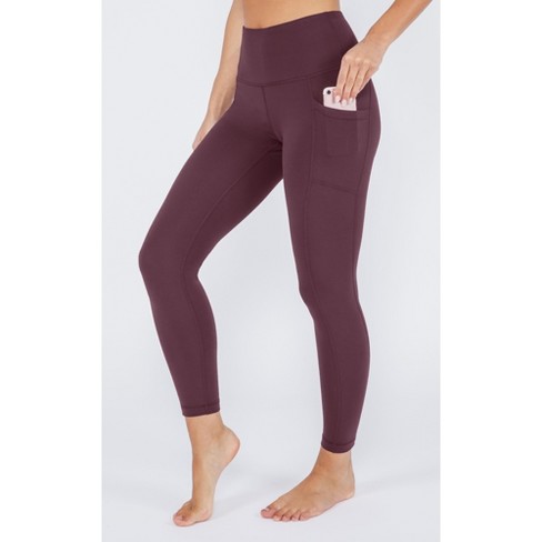 Yogalicious High Rise Squat Proof Criss Cross Ankle Leggings