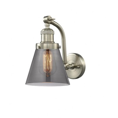 Cone - 1 Light Wall Sconce In Industrial Style-11.5 Inches Tall and 6.5 Inches Wide