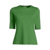 Lands' End Women's SunShade UPF 50 Elbow Sleeve Relaxed Rash Guard - 3 of 3