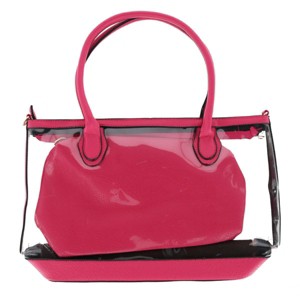 S SELINI NEW YORK Women's Two Piece Clear Tote & Matching Clutch - 1 of 4