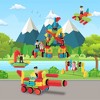 PICASSO-TILES Magnetic Tiles for Kids, 116PCS Hedgehog Playset, Construction STEM Building Blocks Educational Toy - 3 of 4