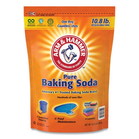 Arm Hammer No Scent Organic Baking Soda Cleaner Powder 10.8 Lb Target