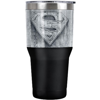 Superman Made Of Steel Steel Tumbler 30oz Coffee Travel Mug