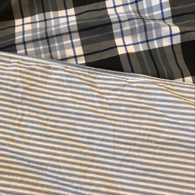 Atlantic Blue Lewis Plaid Duvet Cover Set - Eddie Bauer® : Target