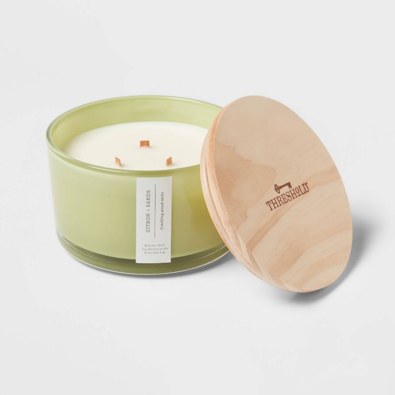 Citron and Sands Candle Green - Threshold™, 5 of 8