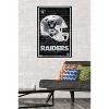Trends International NFL Las Vegas Raiders - Neon Helmet 23 Unframed Wall Poster Prints - 2 of 4
