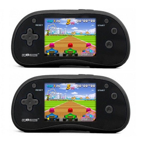 Handheld games console with built 2024 in games