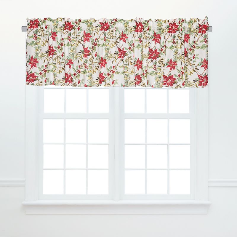 C&F Home Eve Red Valance, 1 of 4
