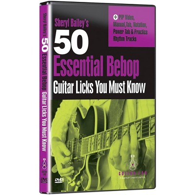 eMedia 50 Essential Bebop Licks You Must Know DVD