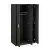 Armoire Closet With Hanging Rod And 3 Fixed Shelves, Modern Clothing Storage -Cuddlewood - 4 of 4