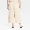 Women's High-Rise Gauze Wide Leg Pull-On Pants - Universal Thread™ - 2 of 3