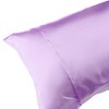 Unique Bargains Satin Soft Hair and Skin Envelope Closure Pillowcase 20" x 30" 2 Pcs - image 2 of 4