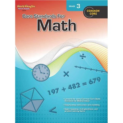 Core Standards for Math Reproducible Grade 3 - by  Houghton Mifflin Harcourt (Paperback)