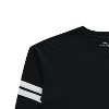 Ladies Mickey & Minnie Mouse Shirt - Mickey & Minnie Mouse - Disney Mickey & Minnie Long Sleeve Varsity Stripe Sleeve Athletic Tee - 3 of 4