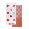 2pk Multi Pumpkin Printed and Jacquard Dish Towel - Bullseye's Playground™ - image 3 of 3