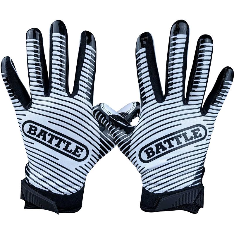 Battle Sports Beware of Dog Doom 1.0 Youth Football Receiver Gloves, 3 of 5