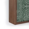 Marta Barragan Camarasa Abstract pattern linear stroke Framed Mini Art Print 4" (H) x 3" (W) x 1" (D) - Society6 - 3 of 3