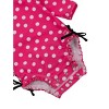 RuffleButts Baby Girls Polka Dot Long Sleeve UPF50+ One Piece Rash Guard - 3 of 3