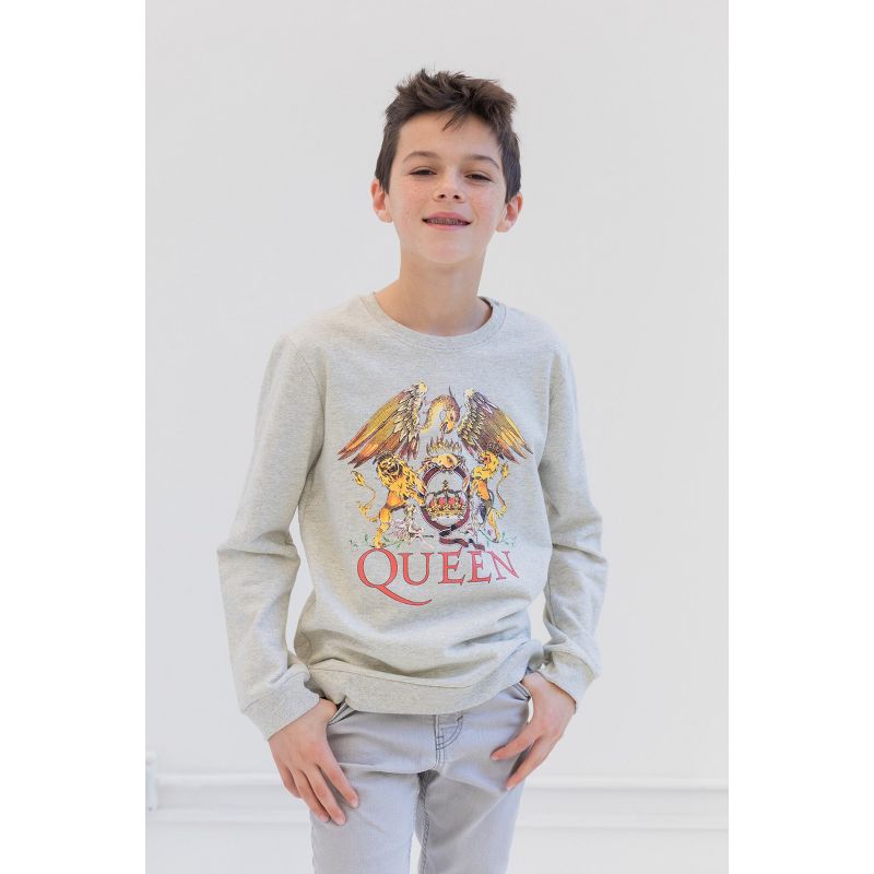 Queen Fleece Pullover Sweatshirt Little Kid to Big Kid, 2 of 5