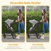 2 in 1 Baby Stroller for Toddler,High Landscape Infant Stroller with Large Storage Basket - 2 of 4