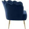 Meridian Furniture,Jester Velvet Accent Chair - 3 of 4