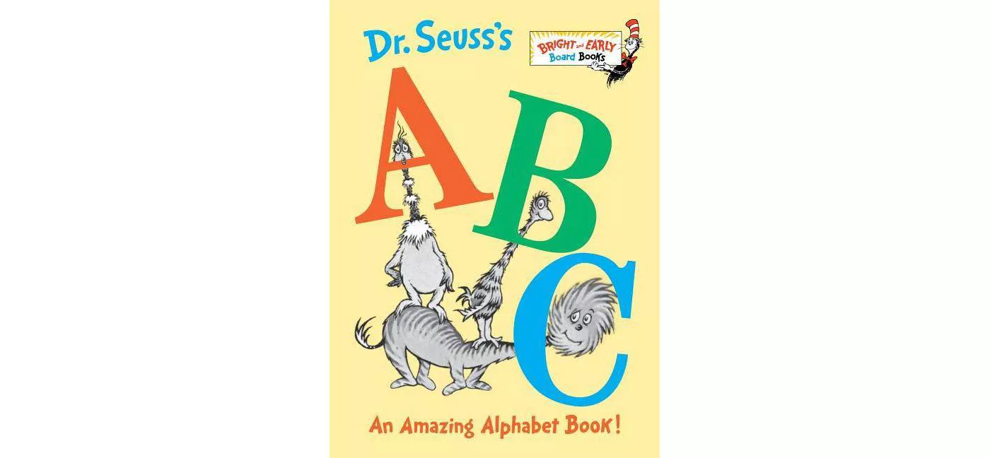 Dr. Seuss's ABC: An Amazing Alphabet Book! Bright and Early by Dr. Seuss (Board Book) - image 1 of 2