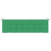 vidaXL Garden Bench Cushion Green Oxford fabric (100% polyester) Large - 4 of 4