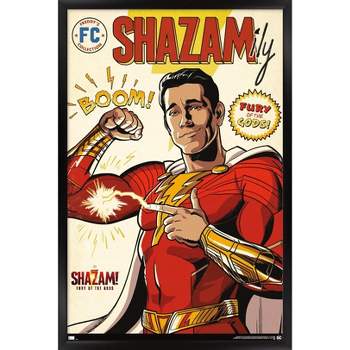 Trends International DC Comics Movie Shazam! Fury of the Gods - Comic Framed Wall Poster Prints