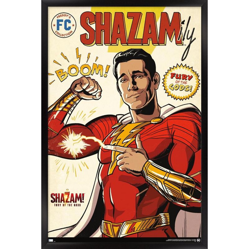 Trends International DC Comics Movie Shazam! Fury of the Gods - Comic Framed Wall Poster Prints, 1 of 7