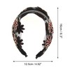 Unique Bargains Women's Fashion Wide-side Headband 6.3"x4.92" 1 Pc - 4 of 4