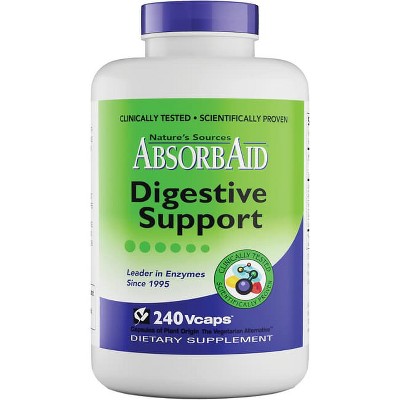 Nature's Sources Absorbaid 240 Veg Capsules.