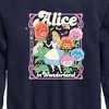 Boys' - Disney - Alice In Wonderland Graphic Long Sleeve Fleece Sweatshirt - 2 of 4