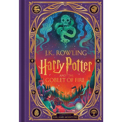 Harry Potter and the Goblet of Fire (Harry Potter, Book 4) (Interactive Illustrated Edition) - by  J K Rowling (Hardcover)