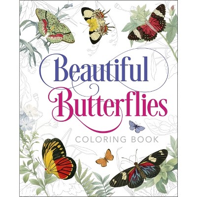 Beautiful Butterflies Coloring Book - (Sirius Classic Nature Coloring) by  Peter Gray (Paperback)