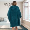 ADR Adult Wearable Blanket, Sweater Hoodie, Blanket with Sleeves for Men & Women Oversized Sweatshirt - 2 of 3