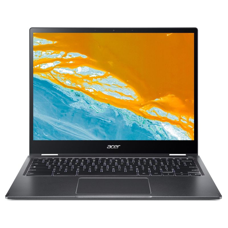 Acer Spin - 13.5" Touchscreen Chromebook ARM Cortex A78 3GHz 8GB 128GB ChromeOS - Manufacturer Refurbished, 1 of 5