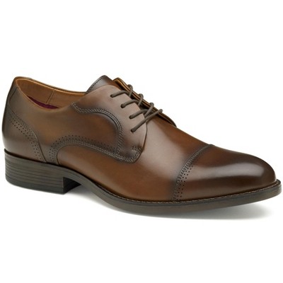 Johnston & Murphy Men's Hawthorn Cap Toe Lace-Up Dress Shoe