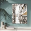 Courtside Market Stroll Through Paris I Gallery-Wrapped Canvas - 2 of 4