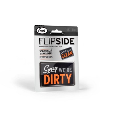 Flip Side Dishwasher Magnet Black