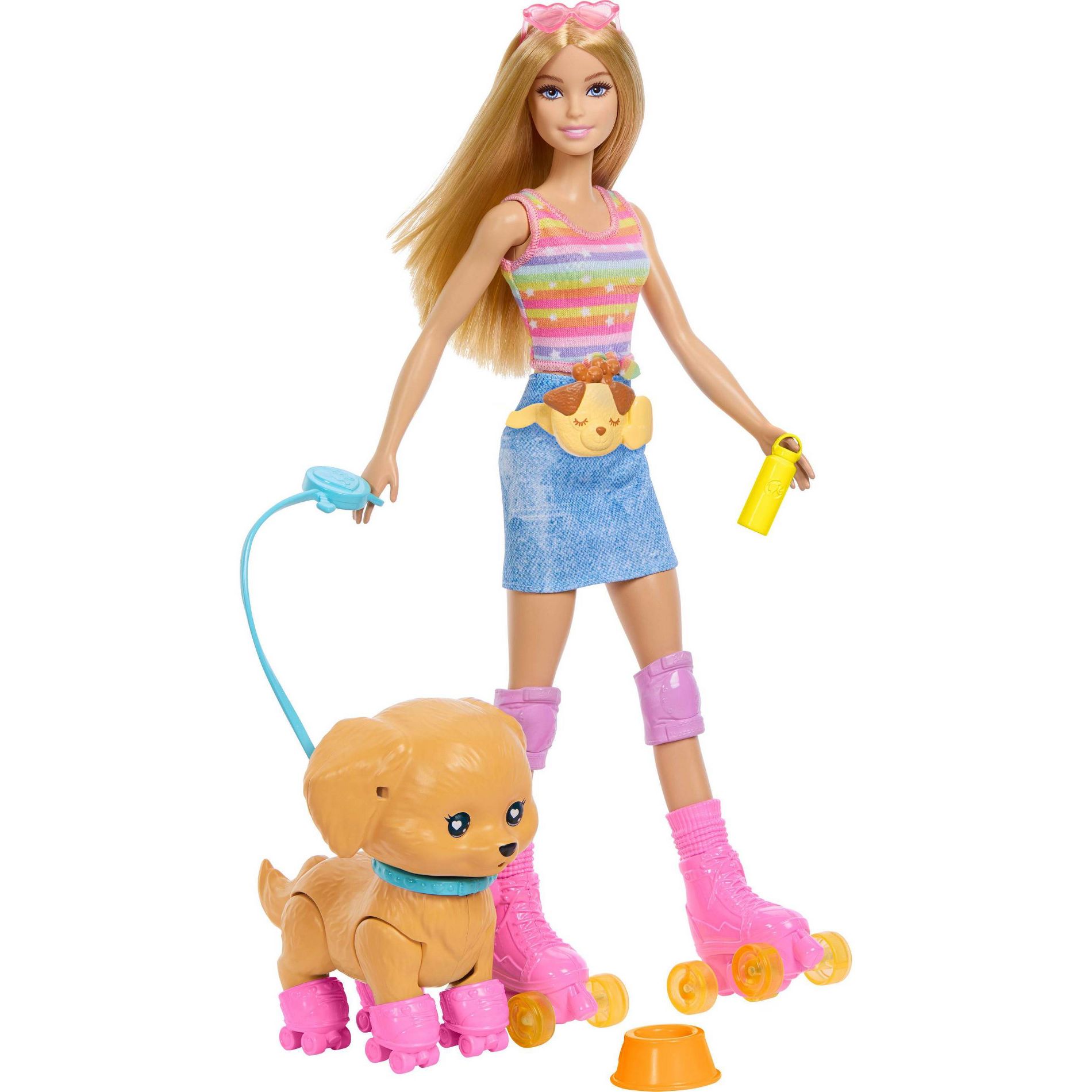 Barbie Rollerskating Feature Pet Doll - Blonde Hair