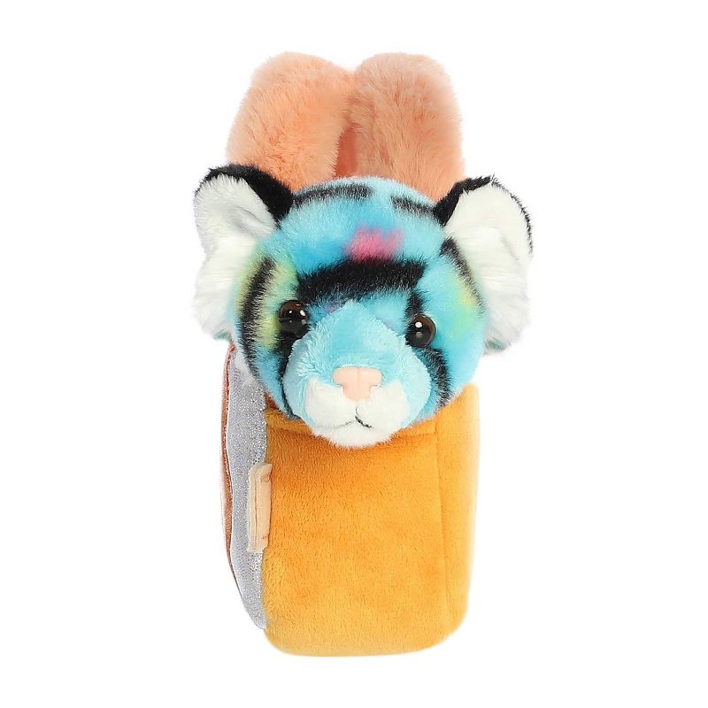 Aurora Small Dreamsicle Tiger Fancy Pals Fashionable Stuffed Animal Blue 8", 2 of 7