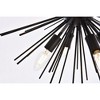 Elegant Lighting Timber 8 lights black pendant - 4 of 4